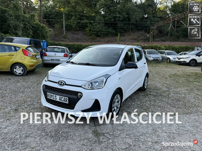 Hyundai i10 1.0i-67km-Bezwypadkowy-Pierwszy Właściciel-Klimatyzacja-Komput…