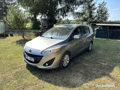 Mazda 5 2.5 170KM LPG 2011 r. Stan BDB Alufelgi Klima PT/OC 08.2025