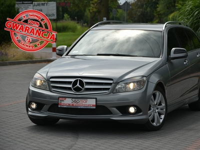 Mercedes-Benz Klasa C W204 C 320CDi V6 224KM Manual 2008r. pakiet AMG Skóra Xenon NAVi Hak