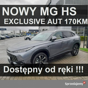 MG HS Nowy MG HS Exclusive 170KM Automat Kamera 360 Dostępnyodręki ! 1553zł