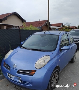 Nissan Micra 2004 r. 80 KM, 3-drzwiowy, komplet opon