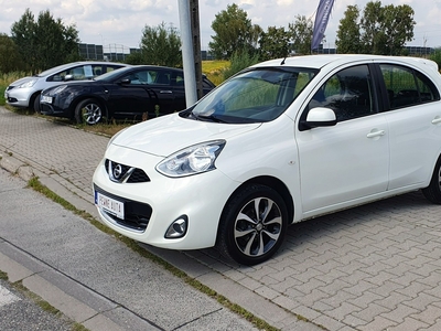 Nissan Micra IV Alufelgi oryginalne/Klimatronik/Tempomat/ Biała perła/Niski przebieg