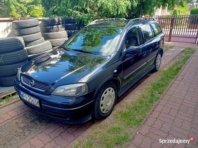 Opel Astra G Kombi 1.6 16V 101KM 2002r Opłaty Klima ABS Benzyna+GAZ