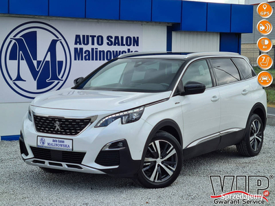 Peugeot 5008 GT-Line 7-Osób Navi Kamera Full Led 2xPDC Półskóry Asystent P…