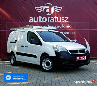 Peugeot Partner Rezerwacja / Fv 23% / Long - XL / 3 miejsca / 1.6 HDI 100 …