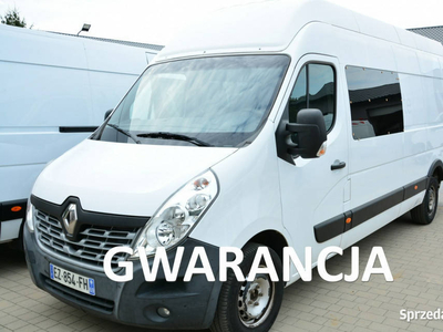 Renault Master L4H3 7 osobowy brygadówka doka pełna opcja