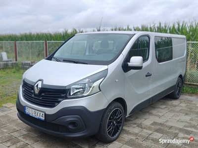 Renault Trafic brygadówka doka klima navi serwis keyless hill assist