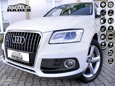 Audi Q5 II TDI 177KM/AUTOMAT/BiXenon/Skóry/ Panorama Dach/Navi/Bezwyp/Serwisowa