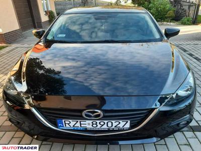 Mazda 3 benzyna + LPG 115 KM 2016r.