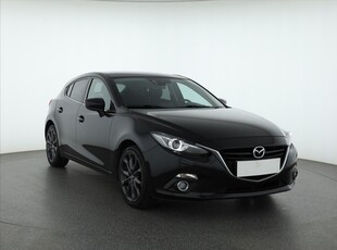 Mazda 3 III , Skóra, Navi, Xenon, Bi-Xenon, Klimatronic, Tempomat,