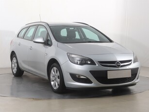 Opel Astra J , Salon Polska, Serwis ASO, Klima, Tempomat,ALU