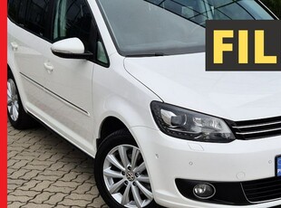 Volkswagen Touran II 1.4 TSI 140KM * automat dsg * led * xenon * navi * serwis * zadbany