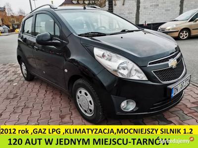 Chevrolet Spark GAZ LPG , klimatyzacja,opony całoroczne