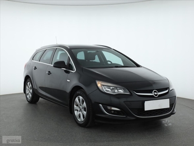 Opel Astra J , Salon Polska, Serwis ASO, Skóra, Klimatronic, Tempomat,