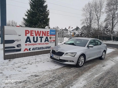 Skoda Superb III 150KM! Bogate wyposażenie, Kamera, 1wł, Salon PL FV 23%, WE356WV