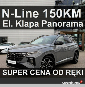 Hyundai Tucson N-Line 150KM Elektr. klapa Pakiet Sun Od ręk…