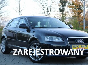 Audi A3 II (8P) klima,alu,6-bieg,serwis,xenon,zarejestrowany