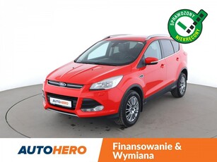 Ford Kuga II Titanium półskóra grzane fotele Bluetooth PDC