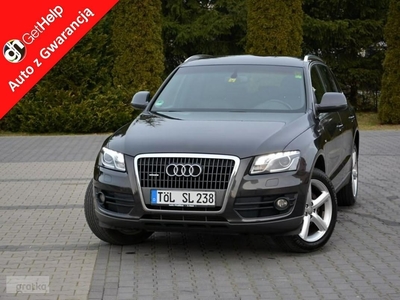 Audi Q5 I (8R) 168 przebiegu S-line Quattro Duża Navi Skóry Czarna Podsufitka Aso