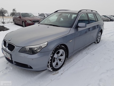 BMW SERIA 5 V (E60/E61) BMW SERIA 5 Zamiana Klima Skórzana Tapicerka Nawigacja Opłaco