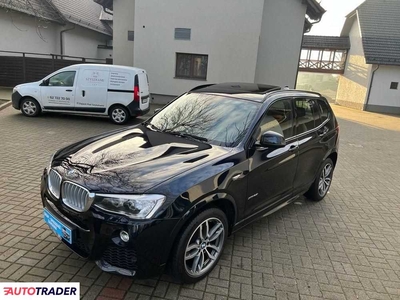 BMW X3 2.0 benzyna 245 KM 2017r. (krotoszyn)