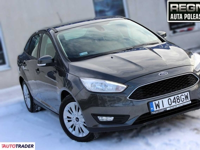 Ford Focus 1.6 benzyna 105 KM 2018r. (Sokołów)