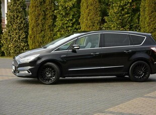 Ford S-Max Vignale Full Led 7-foteli Skóry Navi Kamera Sony 19Alu Black Webasto