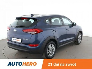 Hyundai Tucson 1.6 Blue 6MT Klimatronik Tempomat Navi GrzaneFotele Kierownica LED PDC