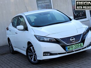 Nissan Leaf SalonPL FV23% 40Khw Acenta Kamera Pakiet Zima Navi 150KM 1WŁ LED