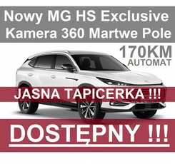 Nowy MG HS Exclusive 170KM Automat Kamera 360 Dostępnyodręki ! 1513zł