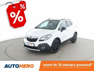 Opel Mokka Navi, półskóra, klima auto, grzane fotele, kamera i czujniki parkowani