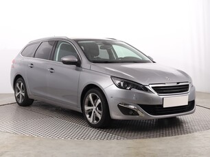 Peugeot 308 II , Salon Polska, Skóra, Navi, Klimatronic, Tempomat,