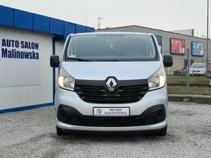 Renault Trafic LONG Salon PL I-Wł. 9-Osobowy Klima+Nawiewy PDC Tempomat Idealny Stan