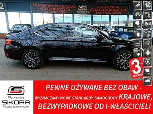 Skoda Superb III Laurin&Klement 200KM AUTOMAT GWARANCJA 1wł Kraj 100% Bezwypadkowy F2