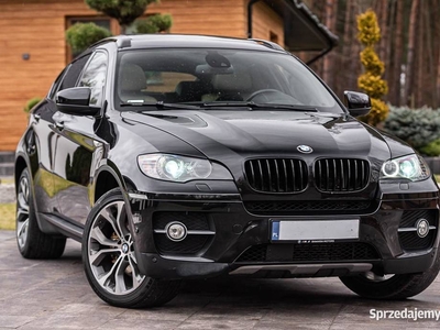 BMW X6 E71 3.0td M PAKIET KAMERY 360 SZYBER MONITORY HEAD UP