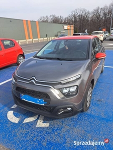 CITROEN C3 ROK 2022-PRZEB-7,9 TYS-100% BEZWYPADKOWY ZAREJSTROWANY