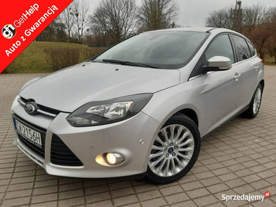 Ford Focus 1,6 Benzyna Titanium Klimatronik Nawigacja Zarej…