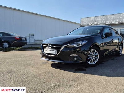 Mazda 3 2.0 benzyna 120 KM 2015r. (Giżycko)