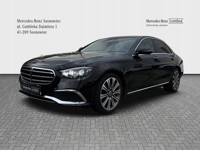 Mercedes Klasa E W213 Limuzyna 2.0 220d 194KM 2020