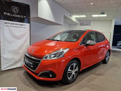 Peugeot 208 1.2 benzyna 82 KM 2015r. (Ostrów Wielkopolski)