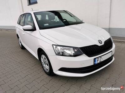 SKODA FABIA 2016r. SALON POLSKA, ,STAN IDEALNY 1,4 TDI