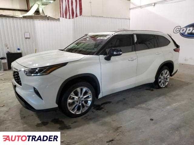 Toyota Highlander 3.0 benzyna 2021r. (TULSA)