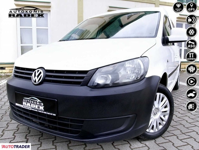 Volkswagen Caddy 1.6 diesel 102 KM 2014r. (Świebodzin)