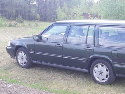 Volvo 960 kombi, zielony, bananowe skóry silnik Redblock