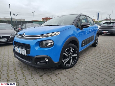 Citroen C3 1.2 benzyna 82 KM 2019r. (Kraków, Nowy Targ)