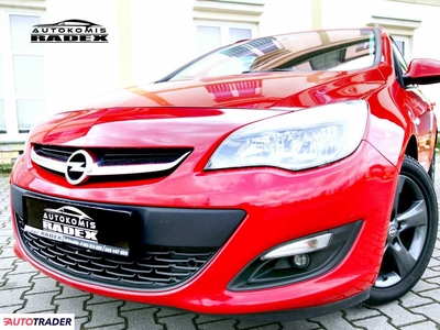 Opel Astra 2.0 diesel 116 KM 2014r. (Świebodzin)