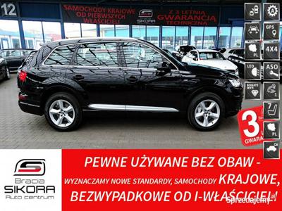 Audi Q7 S-LINE 3 LATA Gwarancja I-wł Kraj Bezwypadkowy 7-...