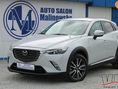 Mazda CX-3 4x4 BOSE Navi HeadUp Xenon Radar Skóra GrzaneFotele PDC Wolne Ręce Alu