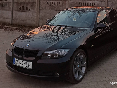 BMW 318i Seria E90 2.0 LPG Czarna Webasto