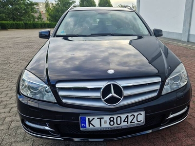 Mercedes-Benz C200 benz, AUTOMAT, półskóra, xenony, alu, rej. PL